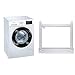 Siemens WM14N0K4 iQ300 Waschmaschine / 7kg / D / 1400 U/min & WZ11410 / Verbindungssatz ohne Auszug zum sicheren Befestigen des Wäschetrockners auf der Waschmaschine / 56,3 × 59,3 × 3 cm (L × B × H)