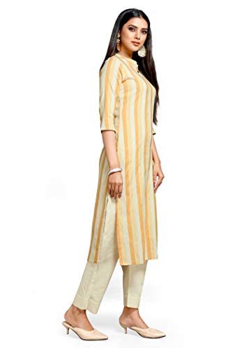 Image of Shiv Textiles Women's Cotton Regular Fashion Kurti