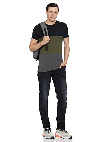 Image of Pepe Jeans Men's Letter Print Regular Fit T-Shirt