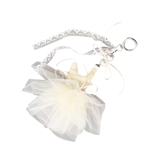 Guaber De Zapato Bordado Perlas Románticas Con Tela Suave Malla Colgante Ballet Artístico Para La Bolsa Personalización Artística Ballet Colgante
