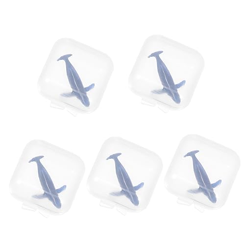 LIFKOME Ocean Decor Silicone Whales Filler 3D Landscape Models for DIY Projects