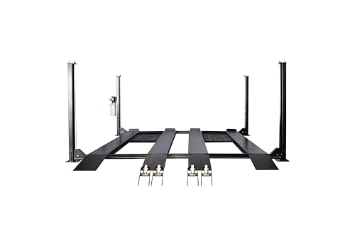 APlusLift 9,000LB 4-Post Double Deck Parking Storage Car Lift - HW-9KDP - Thumbnail 3