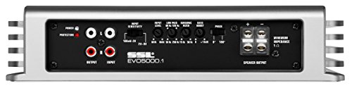 Sound Storm Laboratories Evo5000.1 Evo 5000 Watt 1 Ohm Stable Class D Monoblock Car Amplifier With Remote Subwoofer Control #TOP3