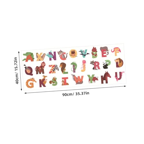 Juego de vinilos educativos alfabeto animal Toyvian miniatura 2