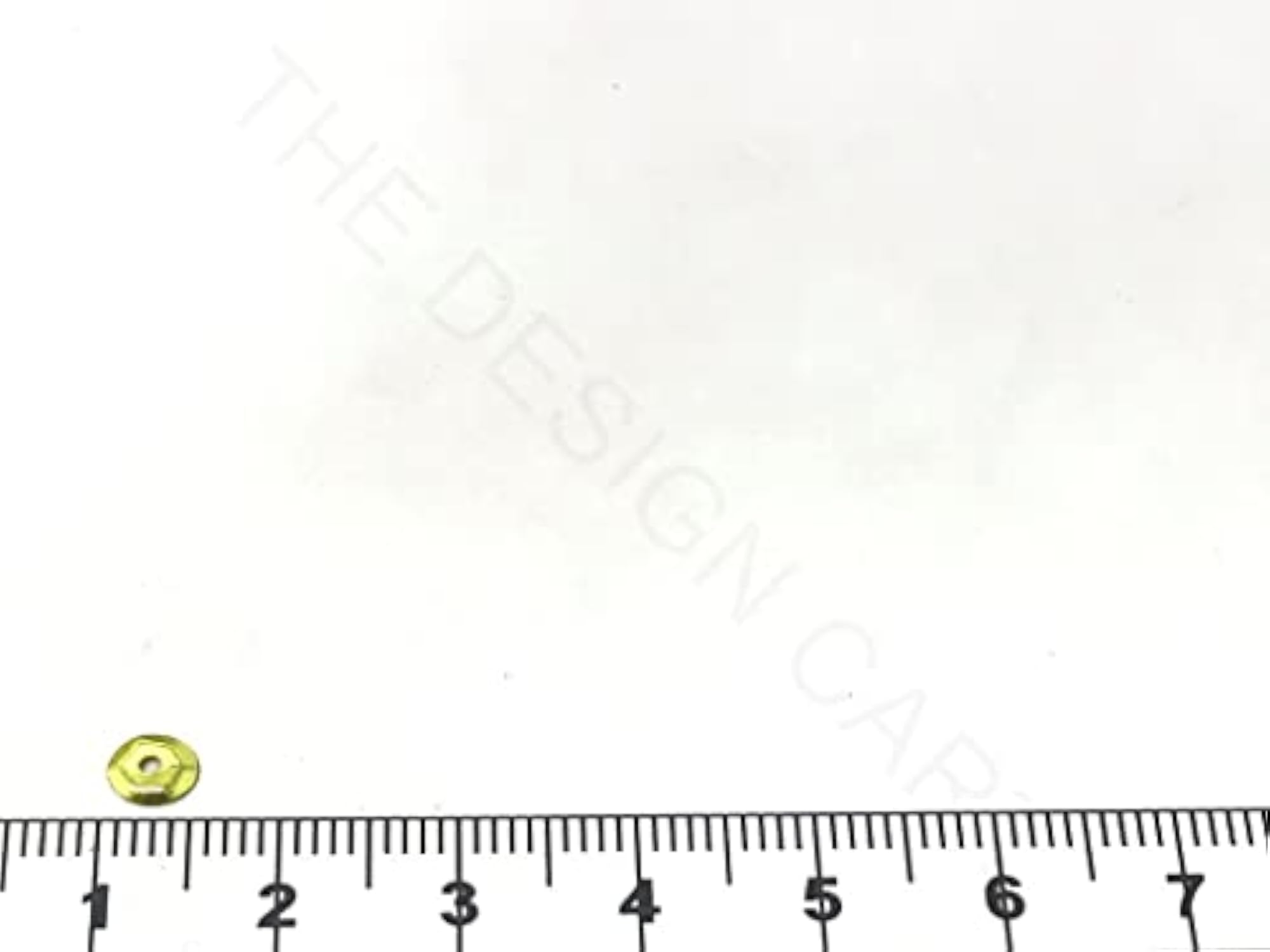 4mm Lime Green Circular Plastic Sequins, Pack of 250 Grams