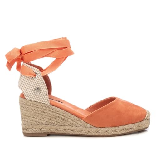 REFRESH - Alpargatas Mujer Coral - Calzado Cómodo y Versátil - Moda casual - Modelo 17264205 (Talla 37)