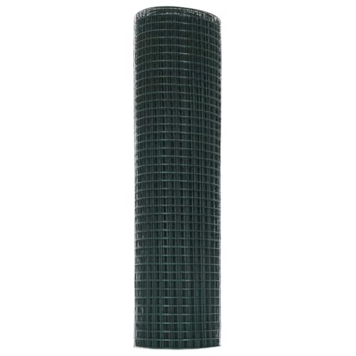 Langlebiger Drahtzaun Aus Stahl Gruen 0.6 x 50 m Ideal Zur Garteneinzaeunung