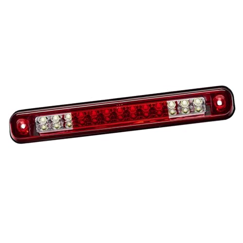 Image of Third 3rd Brake Light LED for 1988-1999 Chevy /GMC C1500 C2500 K1500 K2500 Silverado Blazer, High Mount Rear Brake Lights Assembly Center Cab Stop Cargo Light (RED)