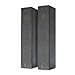 Fenton SHFT57B Standlautsprecher Paar 600 Watt Passiv Floorstanding Hi-fi Speakers, HiFi Lautsprecher Boxen für Stereoanlage, 4-Wege Standboxen Lautsprecher Paar Lautsprecherboxen - Schwarz