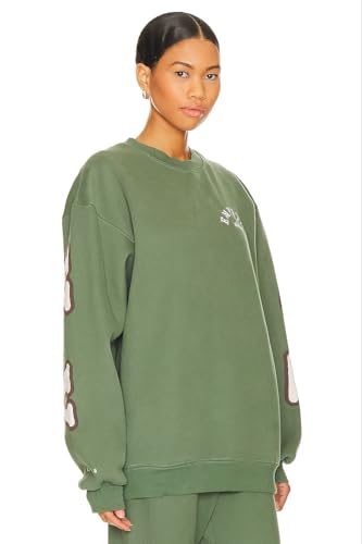 The Mayfair Group Empathy, Always Olive Crewneck2