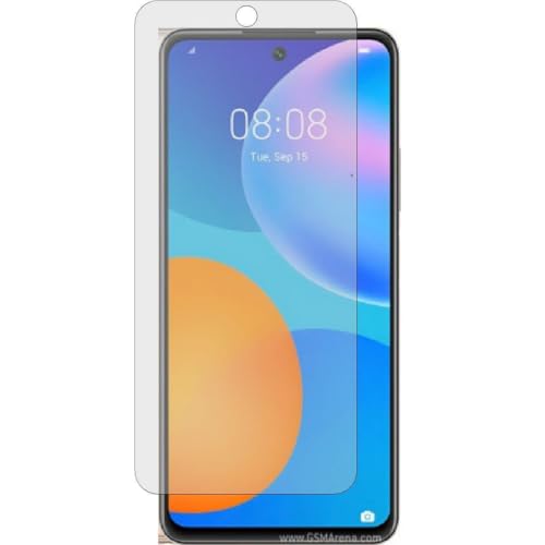 Image of EmBed Matte Fiber Display Guard for Huawei Y7a - Unbreakable, Ultra-Thin, Lightweight Matte Finish Screen Protector with Easy Installation Kit