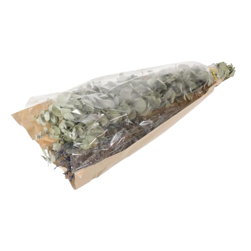 Ramillete natural de eucalipto y lavanda seca para baño miniatura 1
