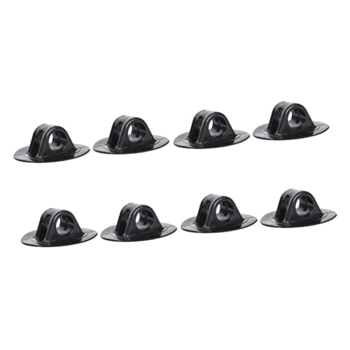 KOMBIUDA 2sets Adjustable Motor Mount Bracket Engine Motor Clip Kayak Mounting Clip Trolling Stand Mounting Bracket 4pcs*2