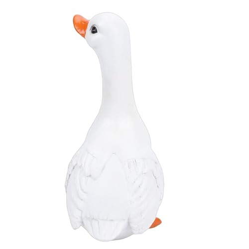 Statue canard mignonne ANGGREK pour décoration jardin extérieure