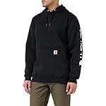 Carhartt Men's K288 Loose Fit Midweight Logo Sleeve Graphic Sweatshirt