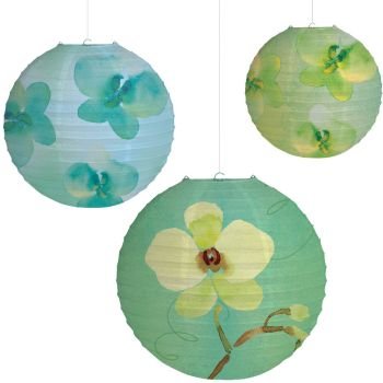 Kathy Davis Cool Flora Lantern Assortment 3 Count