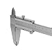RJYYYDS Vernier Caliper 0.02Mm Stainless Steel Fine Adjustment Wheel Industrial Measurement Gauge 0?200Mm for Laboratory Home Use