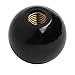 Linnkyfloa for 5 Pcs Black Ball Lever Knobs with Female Thread M5/M6/M8/M10/For M12 for Machine Tools, 20-40mm Diameter Round Knobs for Industrial Equipment and(M12x40)