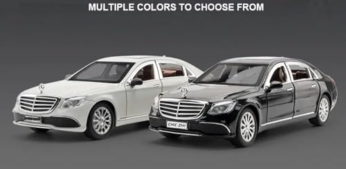 Image of Invite Enterprise Big Size 1:24 Merceedes Benz E300 diecast Metal Pullback Toy car with openable Doors & Light, Music Boys car for Kids Best Toys Gifts Toys for Kids(Black-Color)