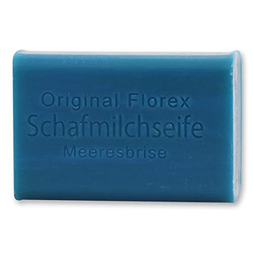 Florex Schafmilchseife - Meeresbrise - herrlicher frischer Duft mit viel Feuchtigkeit 100 g