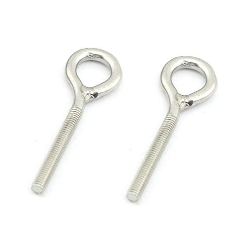 Yasorn 10-pack Edelstahl Ringschraube Ringschraube M4