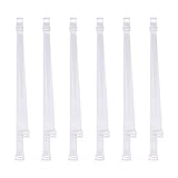 DREETINO BH-Träger Transparent, 3 Paare Einstellbar Durchsichtige BH-Träger für Damen(10mm)