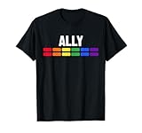 Photo Gallery orgoglioso ally bar uguaglianza lgbtq bandiera arcobaleno gay pride ally maglietta Photo Gallery orgoglioso ally bar uguaglianza lgbtq bandiera arcobaleno gay pride ally maglietta