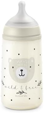 Suavinex, Biberón de 270 ml con Tetina Fisiológica SX Pro de Sili...