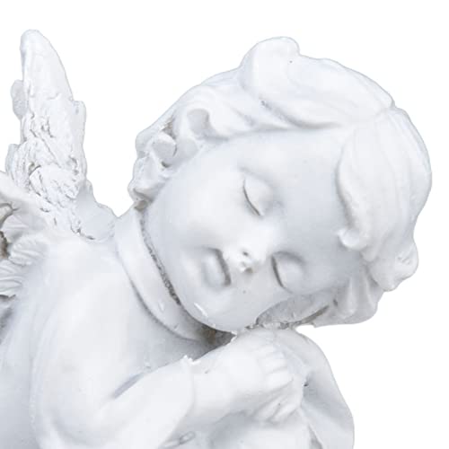 Estatua de Querubín Blanco para Decoración miniatura 4