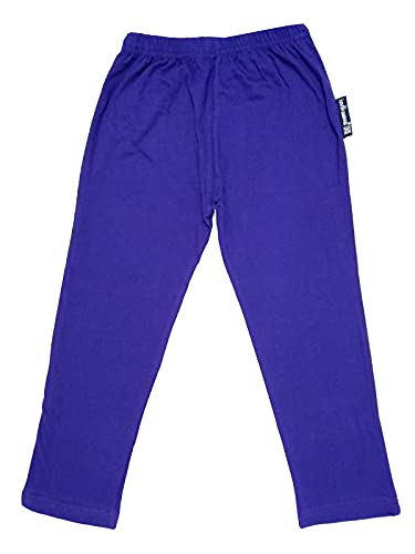 Image of indi weaves Girls Cotton Solid Capri 3 /4th Leggings (Pack of 2)