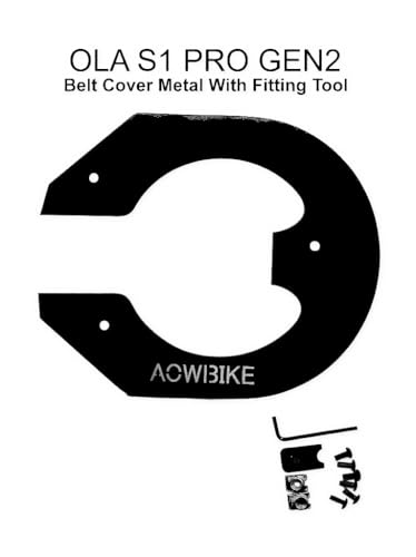 Image of Ola S1 PRO GEN 2 Fan Belt Cover Metal with Fitting Clips