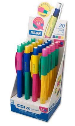 Milan PL1 Touch 185012920 - Portaminas, 20 unidades, multicolor