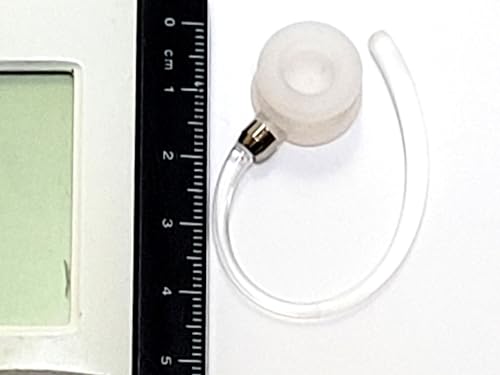 6 auriculares con gancho blanco estándar para Motorola miniatura 6