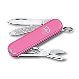 VICTORINOX(ビクトリノックス) クラシック SD クラシックカラーズ Cherry Blossom スイス・アーミーナイフ 多機能 ナイフ 防災グッズ アウトドア キャンプ はさみ マイナスドライバー付き つめやすり 7機能を搭載したスイス製マルチツール 小型 コンパクト プレゼント ギフト 十徳 【国内正規品】 0.6223.51G