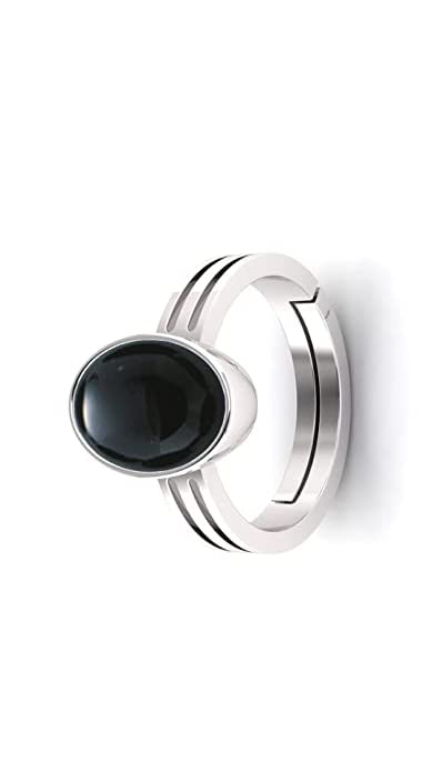 Bague Hakik noir ajustable : Finis les problèmes de taille - 4
