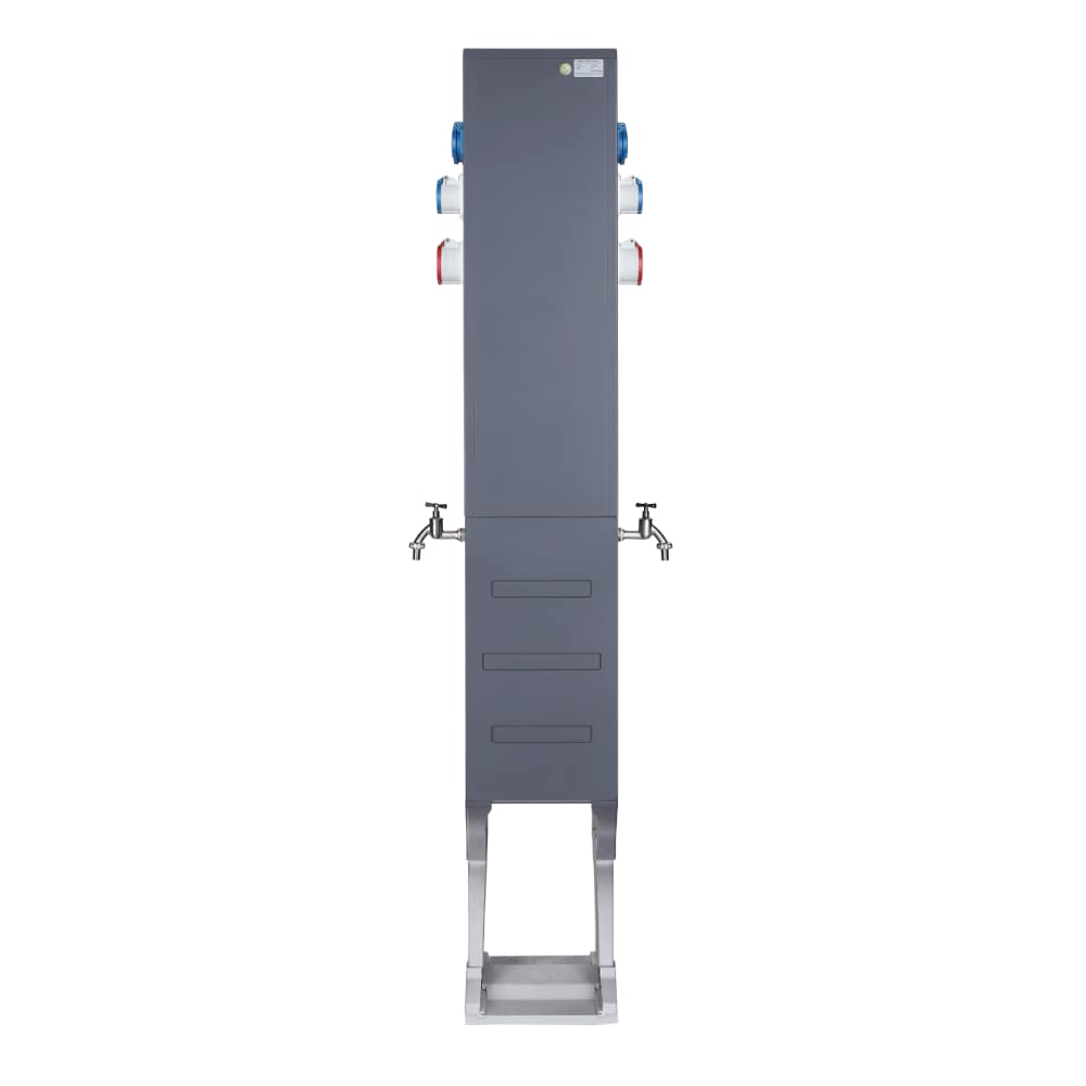 Doktorvolt Stromverteiler Campingverteiler Campingsäule Energiesäule Stromsäule Camping Strom 2x(2x230V 1x16A 1x230V Camp) Mennekes Dosen