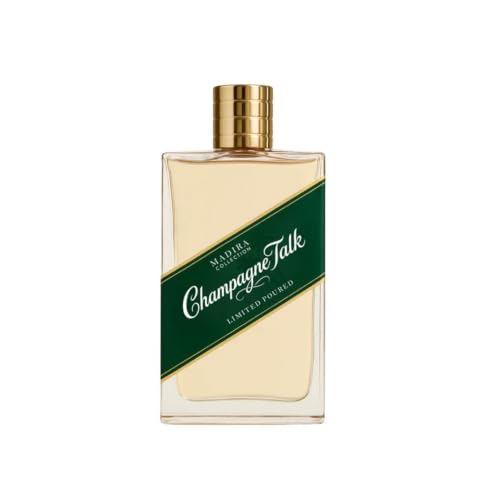 Image of Paradyse Perfume - Champagne Talk Unisex Eau de Parfum | Sparkling Cognac & Cinnamon, Sweet Vanilla Praline Oriental | Long-Lasting Date Night & Sunset Scent | 60 ML