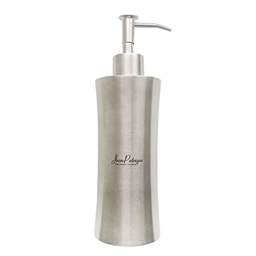 Jean-Patrique Stainless Steel Liquid Soap Dispenser | Kitchen Sink Hands Washing Rustproof Bottle - 23 Cm