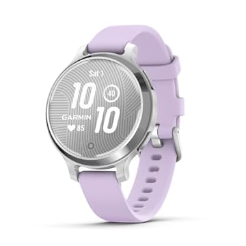 Garmin Relógio Lily 2 Active Prata 38mm com Monitor Cardíaco de Pulso e GPS