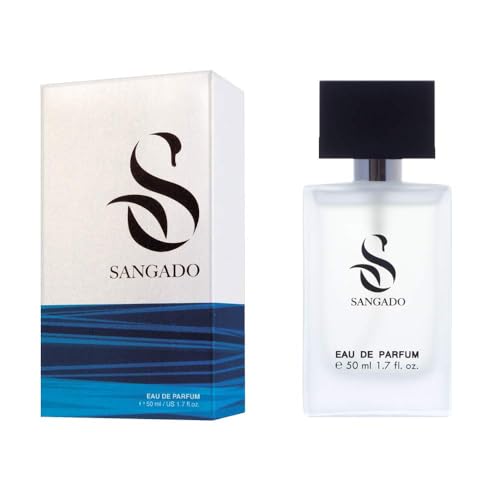 SANGADO Sin Domar Perfume para Hombres, Larga Duración de 8-10...