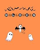  Halloween Notebook: College Ruled 120 Pages I For School, College, Work