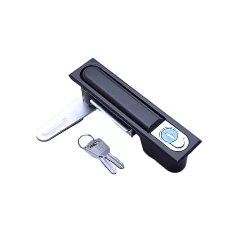 Boîte de distribution d'énergie sécurisée par serrure et clé noire - 2