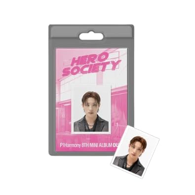 P1Harmony DUH Album CD Plaque Keeho Photocards et Porte-Photo Objet de Collection