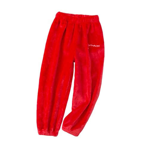Pantalon polaire fille contre le froid hivernal vêtement de nuit douillet