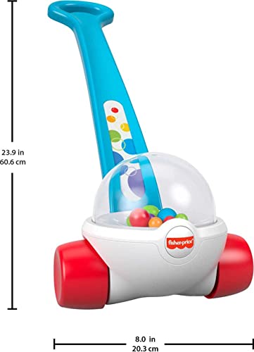 Fisher-Price GKX69 Baby & Toddler Toy Corn Popper Blue Push-Along thumb #3