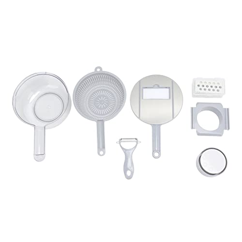 Rallador Versátil para Verduras y Queso LUCKDANO Gris miniatura 6