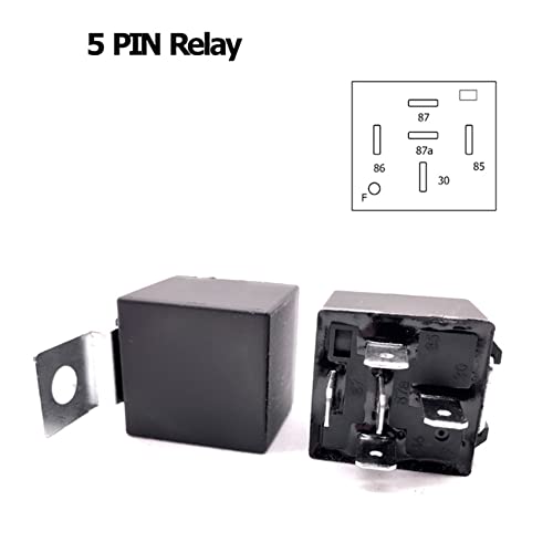 Relais de voiture 12V 30A de haute qualité avec faisceau de câbles robuste - 12 pièces - 4