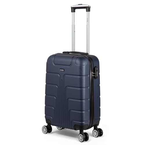 Recopilación de Maleta de viaje - los preferidos. 46 RUMBO Maleta 20 Pulgadas para Cabina Avión 55 × 40 × 25 con Candado, Carcasa ABS, Ligera y con Ruedas Giratorias; Perfecta como Carry On 10 kg para Viajes Turísticos o de...