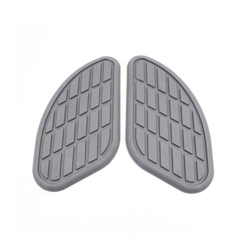 Stickers réservoir traction pads moto cafe racer gris vintage