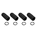 Voarmaks Mic Cover Compatible with David Clark DC One-X,PRO-X2,DC-Pro X,H20,H10 Series Aviation Headset,M-7,M-4,M-5,M-77 Series DC-87 Microphone Protector, 4 Pack Foam Covers & O-Rings Kit